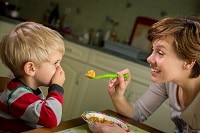 Picky Eating Child and Mom