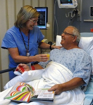 When Angelo Biagetti, 69, of Milford, was told he needed to undergo a cardiac catheterizationâ€”, he was anxious. However, he knew the procedure was necessary to identify the cause of his ongoing chest pain.