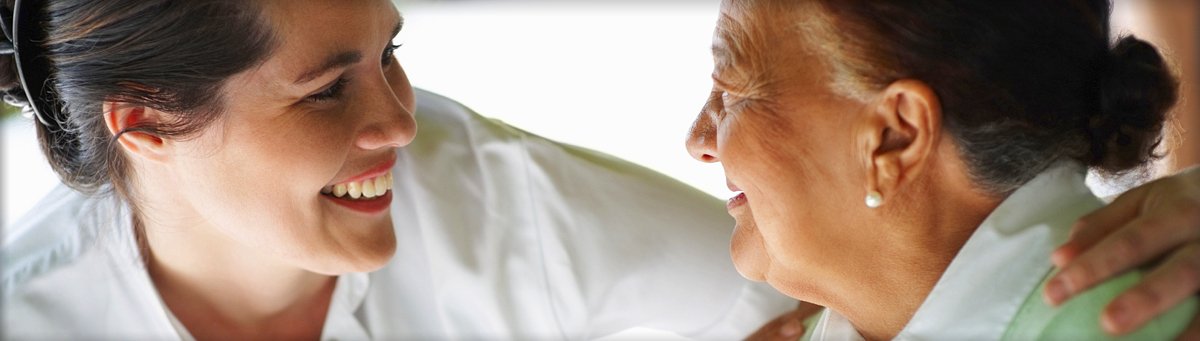 Nurse helps patient at  MRMC.